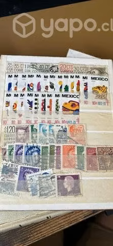 Colección de estampillas