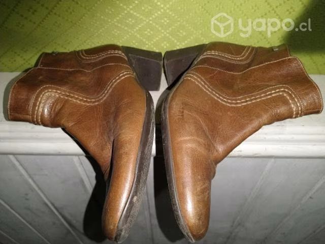 Botines de cuero original para dama 16 horas