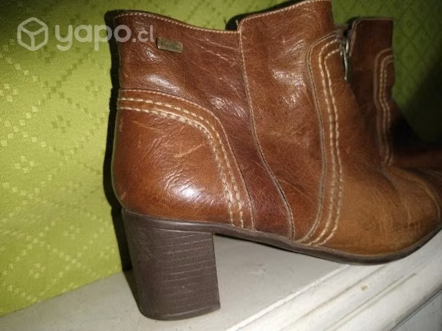 Botines de cuero original para dama 16 horas