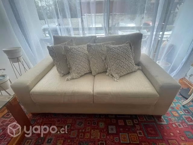 Sillón beige 2 cuerpos - Imagen 2