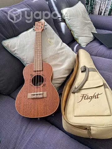 Ukelele Electroacustico Concierto Flight