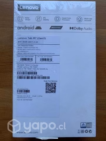 Tablet Lenovo Tab M7 3rd Gen 32GB y 2 GB RAM - Imagen 2