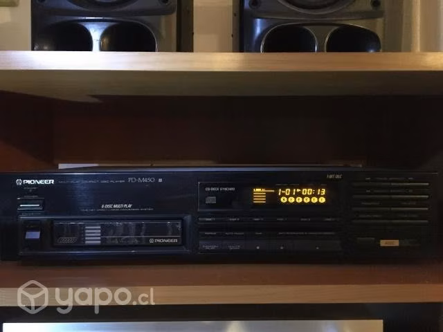 Equipo Vintage Toca CD Pionner para 6 CD
