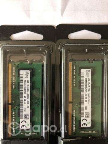2 Memorias RAM 4GB SK hynix DDR4 SODIMM 2666MHz - Imagen 3