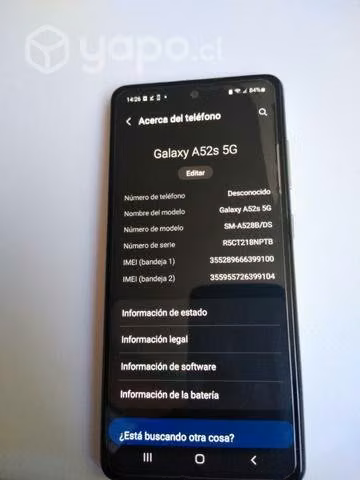 Celular Samsung Galaxy A52S 5G