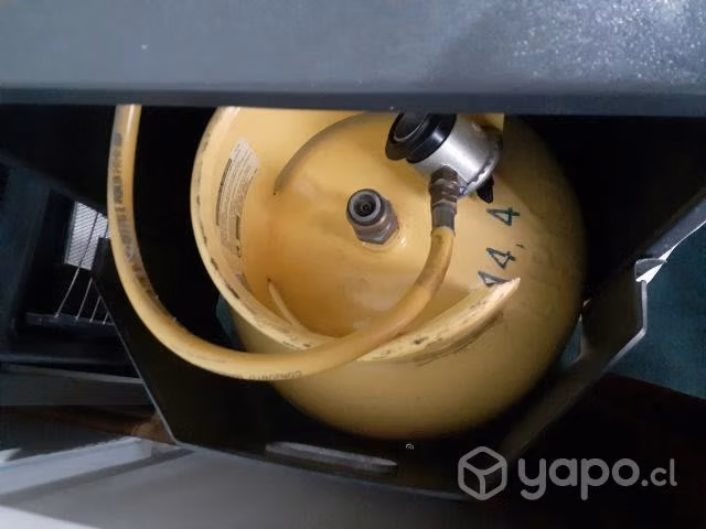 Estufa gas 15kg usada + balón 15kg vac