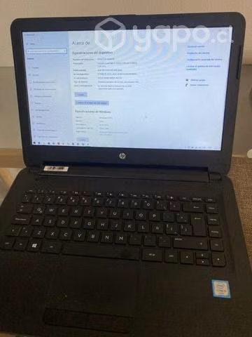Notebook HP I5 de 8gb RAM y disco SSD