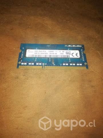 RAM SK Hynix 4GB DDR3 SODIMM 12800S