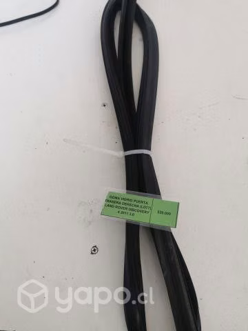 Goma Vidrio Puerta Trasera Derecha (LD77) Land Rov