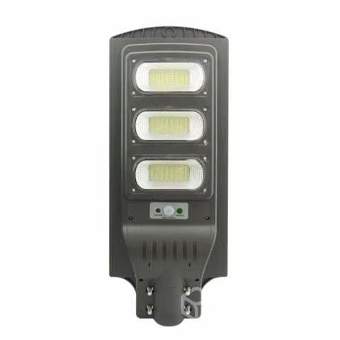 Foco Solar 144 LED 3 Placas 120 Watts Sensor Movim