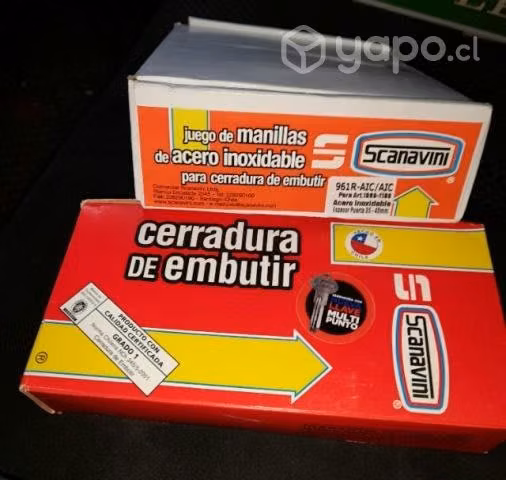 Manilla y cerradura