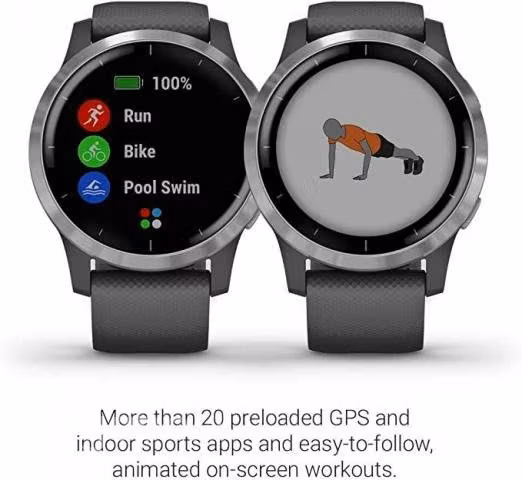 Smartwach vivoactive 4 garmin gray NUEVO SELLLADO