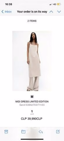 Vestido Zara nuevo