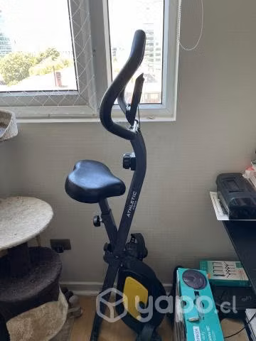 Bicicleta estática plegable