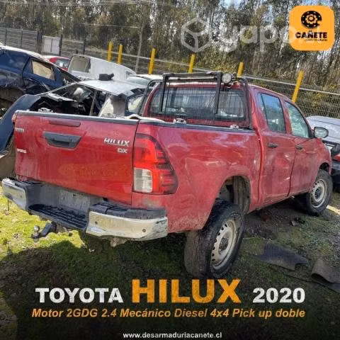 Múltiple escape Toyota Hilux 1.6 4x4 2020
