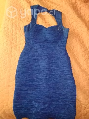 Vestido de fiesta color azul