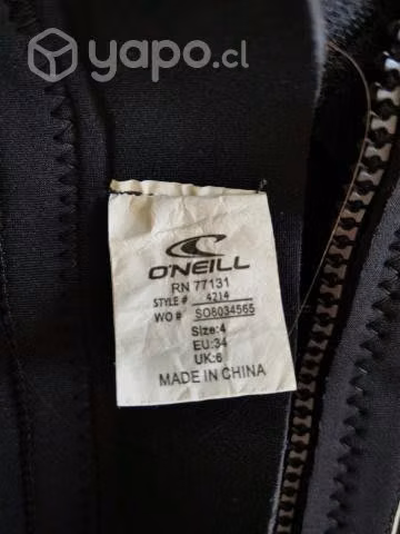 Traje de surf