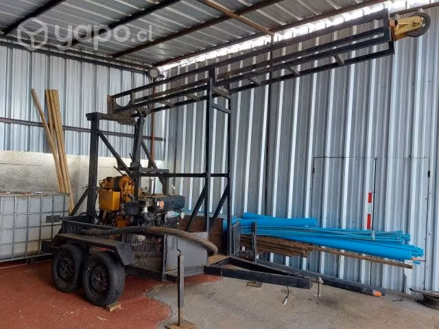 Maquina perforadora de pozos