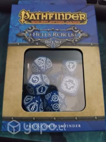 Set de dados Pathfinder Hell's Rebels