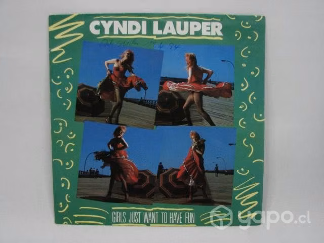 Vinilo Single 7 Cyndi Lauper Girls Just Want To Ha