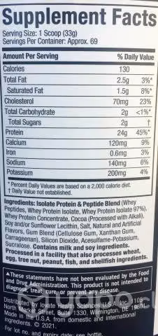 Muscletech Nitro Tech 100% Whey Gold 5 libras - Imagen 2