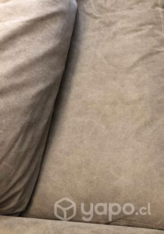 Sillón gris 3 cuerpos