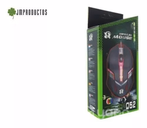 Mouse Gamer Con Luz Led Cambia Color Usb Modelo Q5