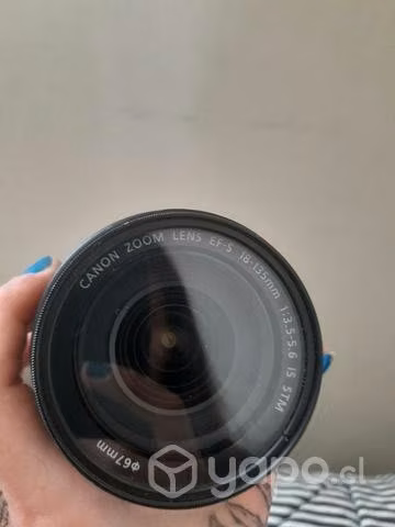 Lente cannon 18-135 mm