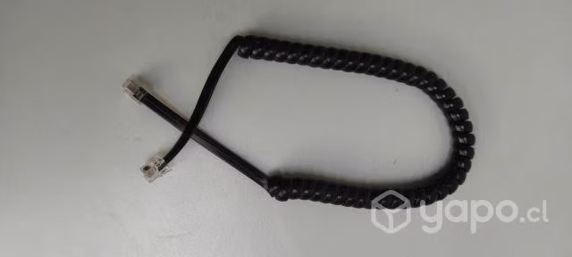 Cable espiral con conector