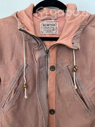 Chaqueta tela con gorro Burton - Imagen 2