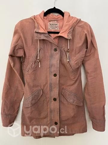 Chaqueta tela con gorro Burton