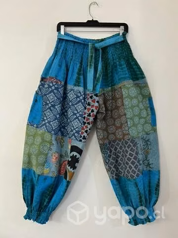 Pantalón Hindú Botón Con Bolsillo Talla 2xl/3xl - Imagen 2