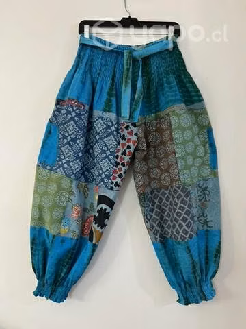 Pantalón Hindú Botón Con Bolsillo Talla 2xl/3xl - Imagen 6