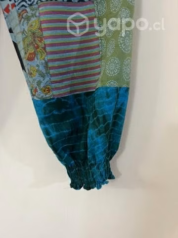 Pantalón Hindú Botón Con Bolsillo Talla 2xl/3xl - Imagen 4