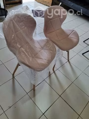 Sillas eames acolchadas