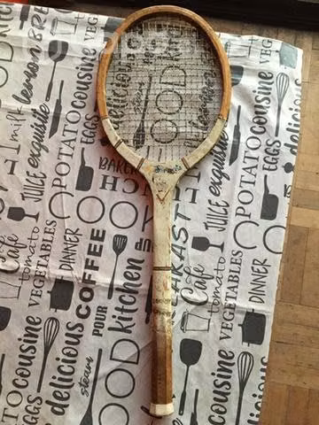 Raqueta de Tenis Vintage 60'