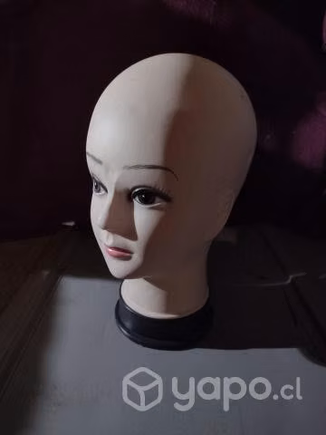 Cabeza para pelluca o joyas