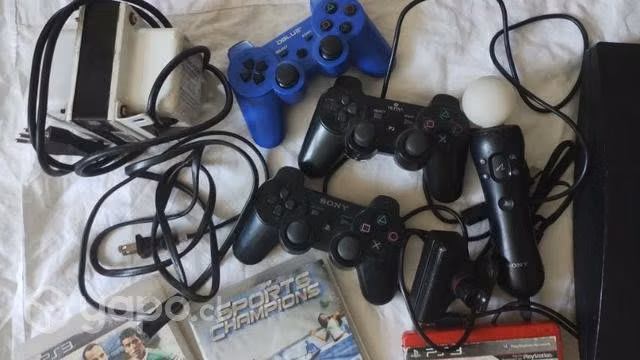 Play station 3 + juegos + move - Imagen 3