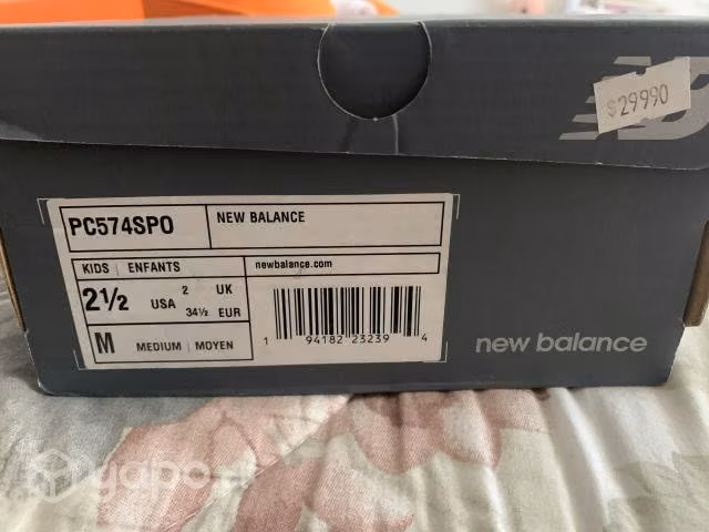 Zapatillas New Balance 34 1/2