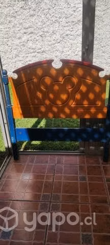 Cama 1 plaza CIC MICKEY