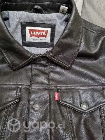 Chaqueta de cuero Levis - Imagen 4