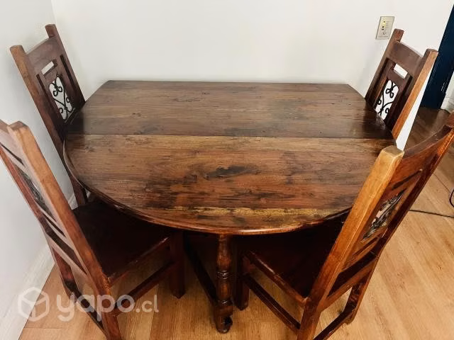 Comedor madera rústica