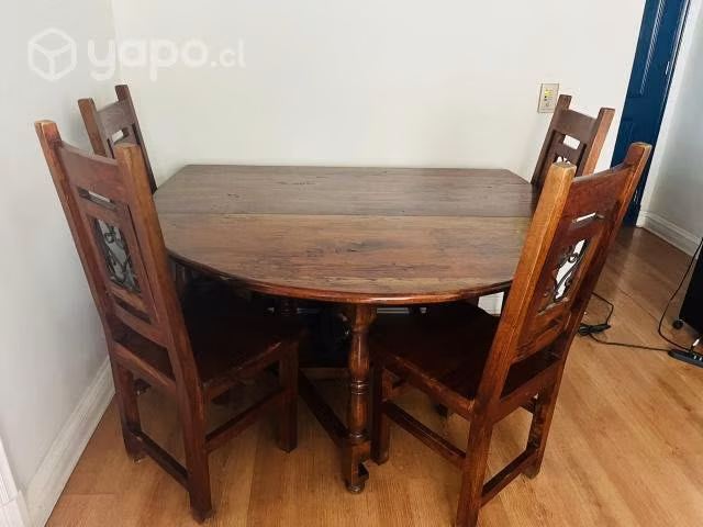Comedor madera rústica