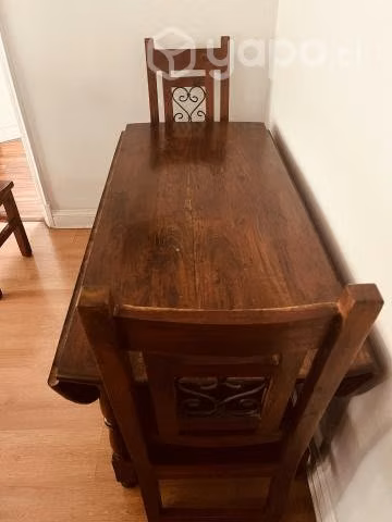 Comedor madera rústica