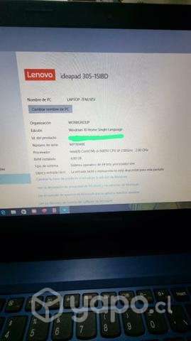 Notebook Lenovo Ideapad 305 - 15IBD - Imagen 6