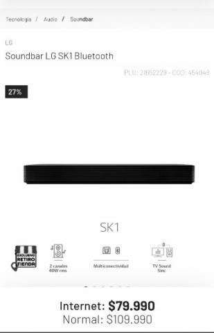Barra de sonido lg - Imagen 3