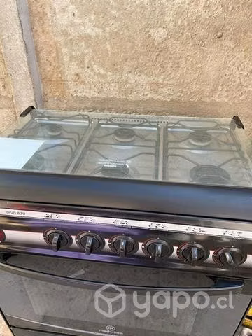 Cocina casi nueva 6 quemadores
