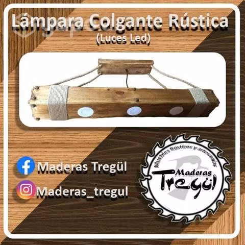 Lámpara rústica - Imagen 4