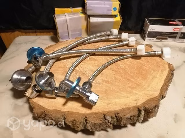 Llave lavamanos, desagüe y flexibles - Imagen 3