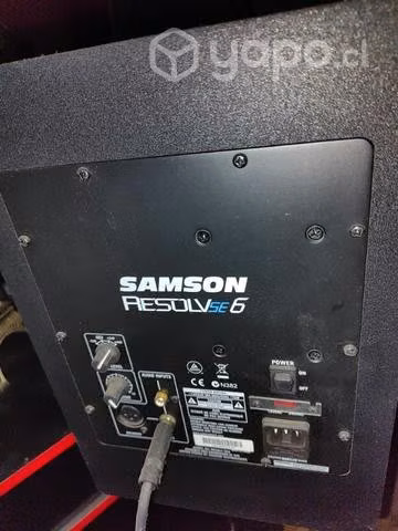 Par de Monitores de estudio Samson resolv se6 - Imagen 2